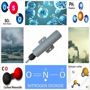 [资料下载] DigiGas-TOXIC 有害气体浓度传感器, RS485, SDI-12接口