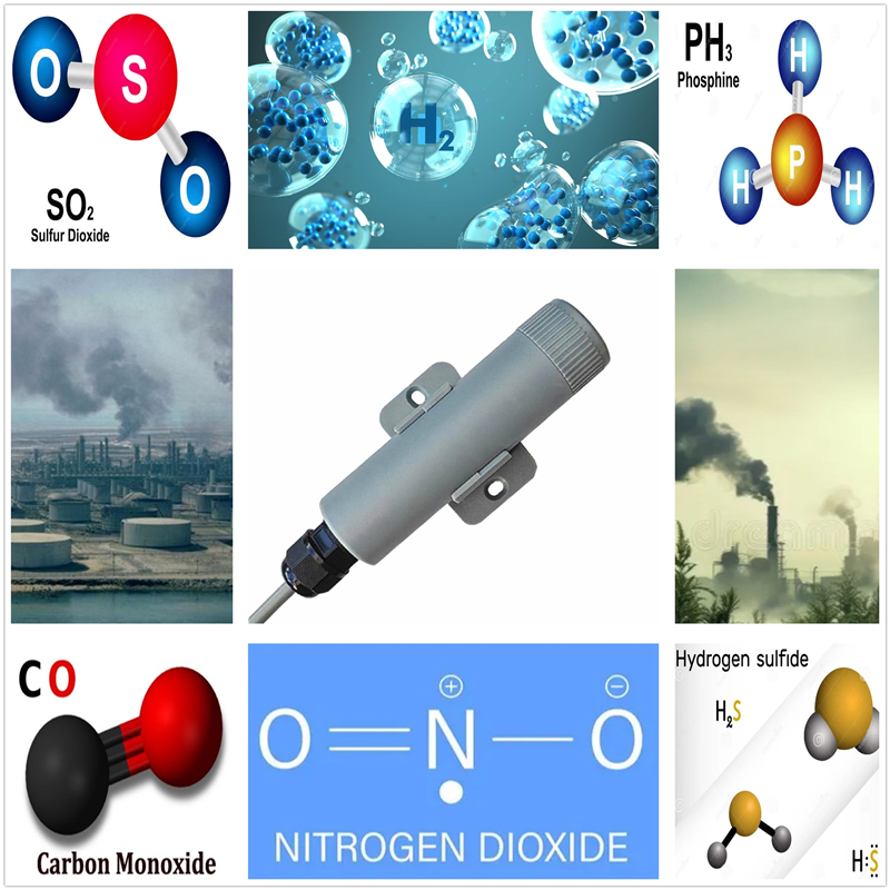 DigiGas-TOXIC 有害气体浓度传感器, RS485, SDI-12接口